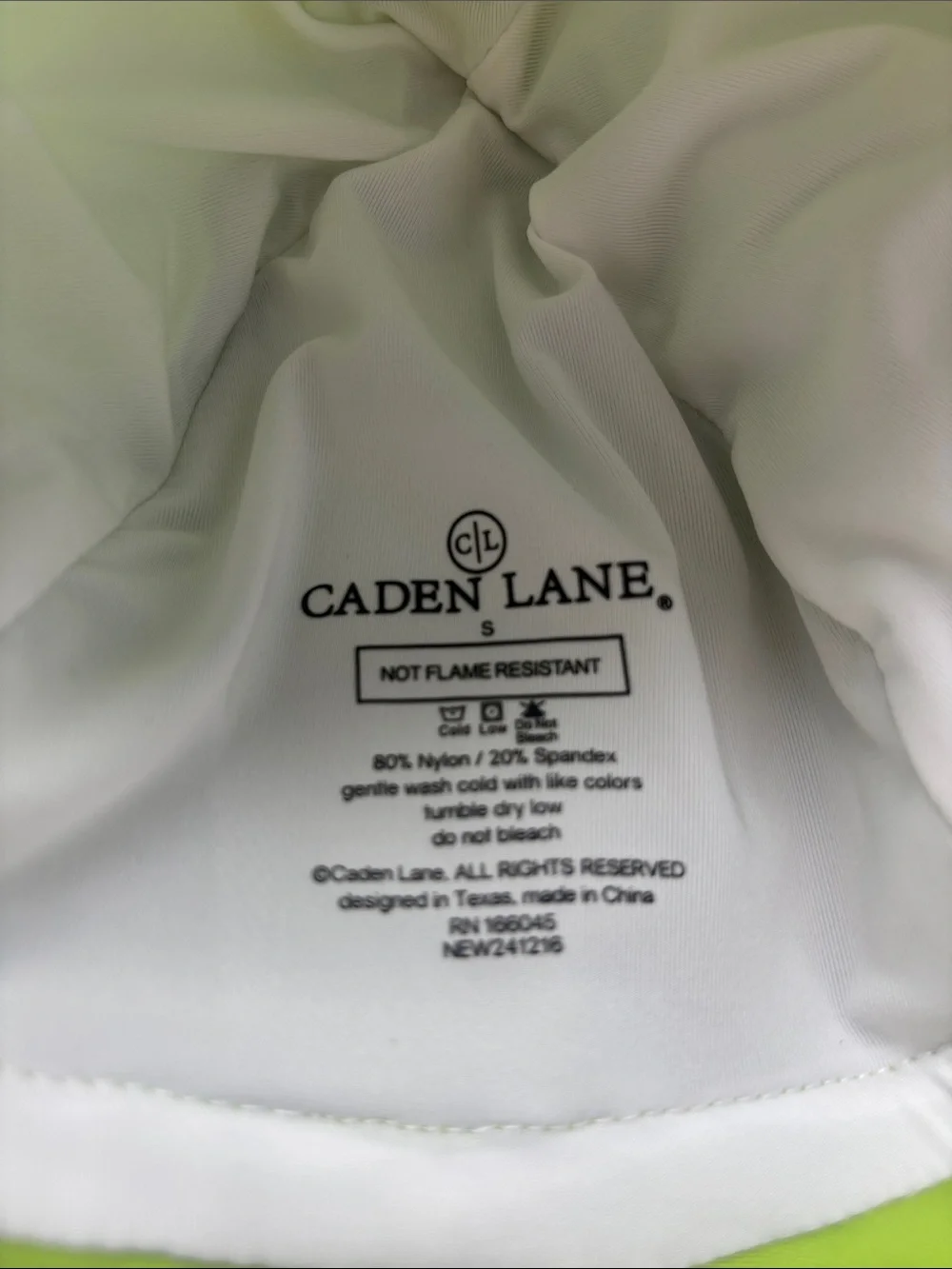 NWT Caden Lane UPF 50+ Solid Sun Hat in light palm green Baby Swim Hat Infant
